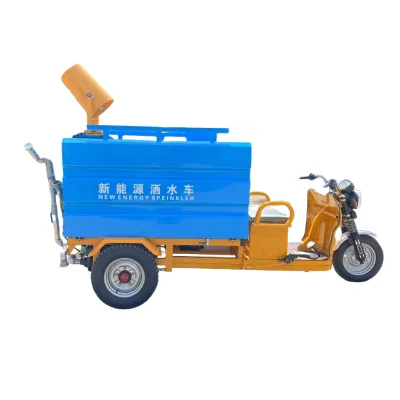 Electric Sprinkler for Dust Removal Irrigation Electric Three Wheeled Road Sprinkler Dust Removal Vehicle