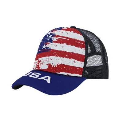 New Style USA Flag Snapback Cap 3D Embroidery Customized Sports Cap for Party Favors