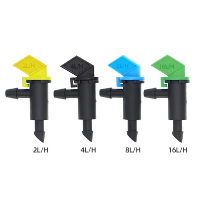 DaringFish Plastic Flag Dripper Fixed Spray 4L/8L/16L Sprinkler Reducing Temperature Humidifying Leaf Surfaces Greenhouse