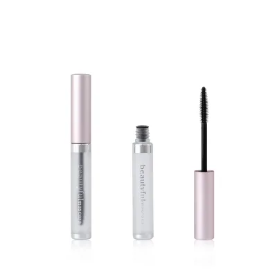 6ml pink Mascara Bottle with Transparent Tube,empty Mascara Container,pink Mascara Container