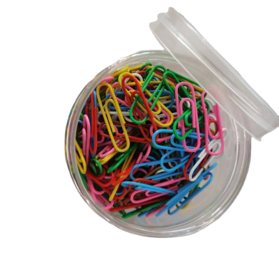 Wholesale 200 Paper Clips 28mm Colorful Paper Clips, Durable and Rustproof, Coated Large Paper Clips Great for Office School