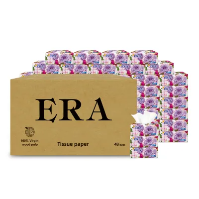 Best China Tissue Paper Manufacturer Wholesale Cheap Price Paper Customize Box Pack 3ply Origin Wood Pulp OEM Facial Tissue