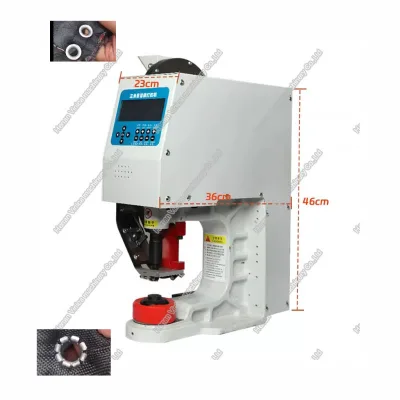 Vinyl Plastic Pvc Punching Machine Flex Banner Puncher