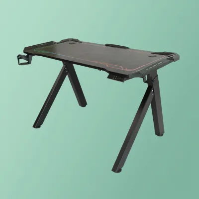 2025 New Gaming Desk Simple and Generous Computer Desk Gaming Computer Desk Z Shaped