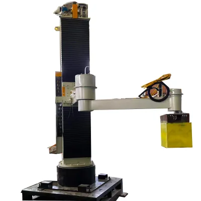 ATEX Explosion Proof Column Palletizer Automatic Stacking Machine for Chemical Powder Bag Carton Drum