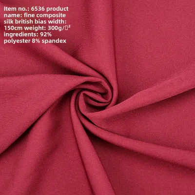 Boutique British Oblique Twill Brocade Woven Plain Dyed Polyester Spandex Blended Abrasion-Resistant 280g Autumn Boys Girls