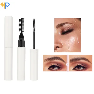 Private Label Double Head Liquid Brow Soap Gel Waterproof Long-lasting with Brush Sculpt Kit Styling Wax Eyebrow Gel