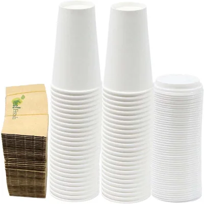 Kraft Paper Coffee Cup Sleeve for Cold and Hot Drins with Customized Printing and Design