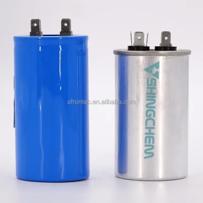 Plastic Motor Run Capacitor for AC Systems Refrigeration Parts