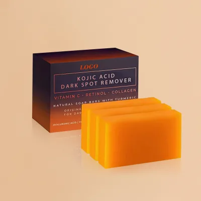 Kojic Acid Dark Spot Remover Soap Anti-Acne Solid Dark Knuckles Face Deep Clean Mild Not Stimulating Nourishing Whitening