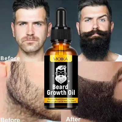 Private Label Natural Organic Beard Growth Oil for Men Care Growth Beard Oil Promote Mens Beard Oil