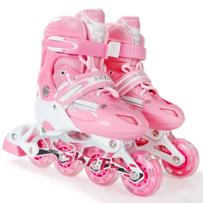 Men's and Women's Skates Adult Pulley Speed Skating Roller Skates