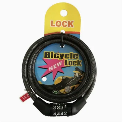 High-quality Universal Bicycle Lock Mountain Bike 4-digit Combination Lock Anti-theft Safety Combination Lock Portable Lock