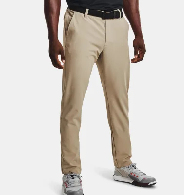 Hot Sale Mens Quick Dry Lightweight Casual Golf Pants Classic Slim Fit Stretch Men Golf Pant With Pockets
