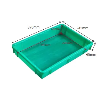 Injection Plastic Parts Professional Custom Design China Supplier High Quality Stackable Food Storage Plastic Tray