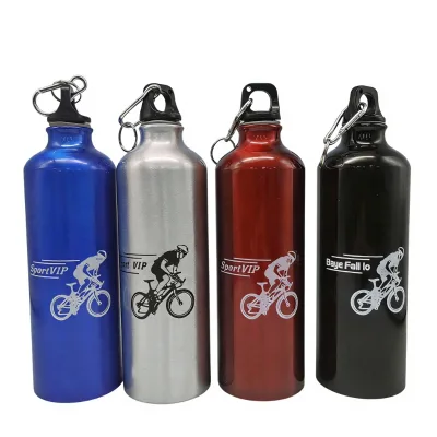 Sports Cycling Aluminum Alloy Water Bottle Wholesale Portable Insulation Outdoor Multi-Color Bicycle Pattern Mountain Bike China