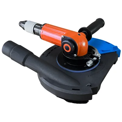 13,500RPM 7inch Central Vacuum Surface Grinding Tool Dust Cover Dust Shroud Household Right Angle Grinder Air Angle Grinder