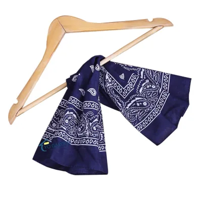 Custom Logo Outdoor Sport Headband Multi-Functional 100% Cotton Material Double Sided Printed Paisley Soft Bandana Adjustable