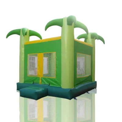 Waterhan High Quality Coconut Palm PVC Inflatable Bouncer Kid Play Jumping 90cm Ages 8+ Back School Christmas/Halloween/New Year