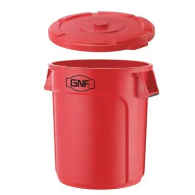 GNF Plastic Street Wastebasket Recycling with Lid
