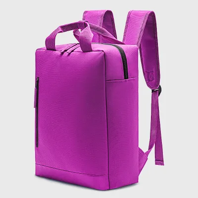 Waterproof Fashion Unisex Zipper Business Leisure Bags Backpack School Bags for High School Student