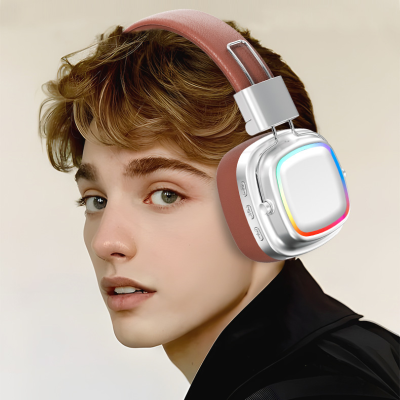YN Retro Luxury Wireless Headphones Headsets Glow Long Life Wireless  Headphones