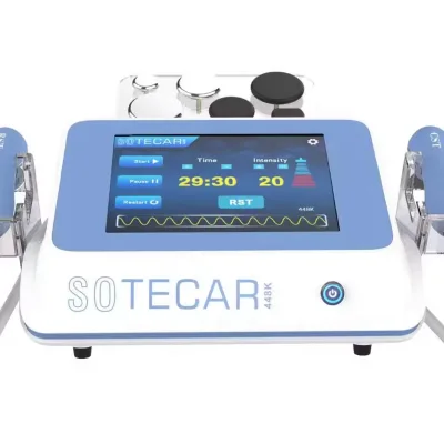 Best Seller Smart Tecartherapy CST RST Radiofrequency 448khz Diathermy Physiotherapy Body Wrinkle Remover with EU & US Plugs