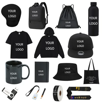 Custom Branded Cap T-Shirt Set Corporate Business Marketing Promotional Merchandise Gifts Logo Advertising for Business Election