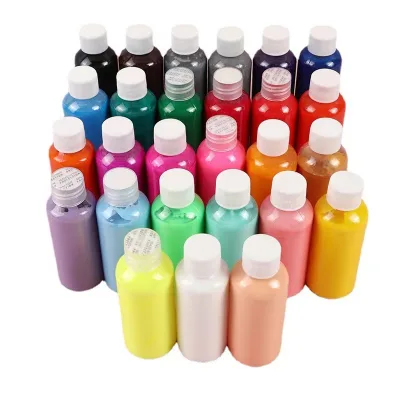 Craft Rich Pigmented Acrylic Paint Set Bulk Custom Non-Fading Acrylic Paint Bottles for Painting Decoration Beginners Artist