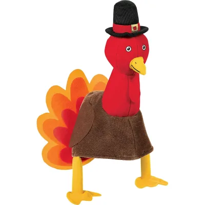 Happy Thanksgiving Turkey Hat Novelty Pilgrim Turkey Hat Party Accessory