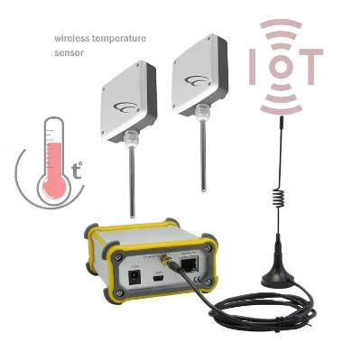 Smart Thermostat Long Range Wireless Temperature Alarm Sensor for Refrigerator IoT Sensor Logger EU ATEX Certification