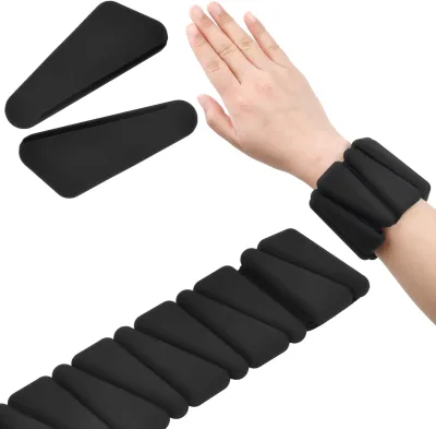 Silicone Wrist and Ankle Weights Bracelet Adjustable Silicone Wrist and Ankle Weights