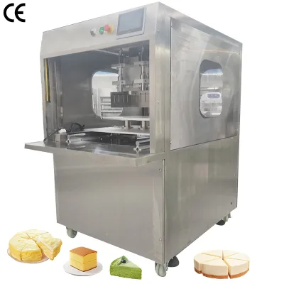 Automatic Ultrasonic Food Cake Cutter Bread Slicer Machine Pastry Sponge Cake Cutting Machine