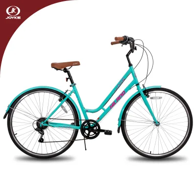 JOYKIE Ladies Bicycle European Warehouse Dutch Bike Steel Frame 700c Cruiser City Bike for Women