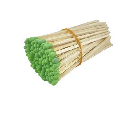 Eco-Friendly Safety Bulk Matches with Customizable Match Head Colors & Printing Stick Shape for Wedding Decorations