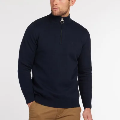 Factory Custom Men'S Long Sleeve Quarter Zip Running Gym Tops Quarter Pullover Tops 1/4 Zip Gym
