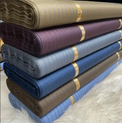 Multi Color Viscose/Polyester Twill/Plain Weave TR Fabric Garment Use Italian Luxury Men's Suit Merino Pants