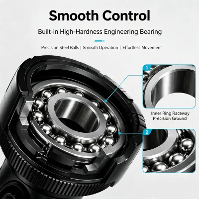 New Stuff Hot Sale Car Steering Wheel Spinner Metal Bearing 360° One-Hand Rotation Non-Slip Durable Helper Effort-saving Ball