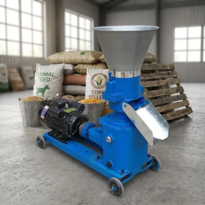 Hot Selling Portable Feed Pellet Machine High Molding Rate Animal Feed Granulator for Small Livestock Farms