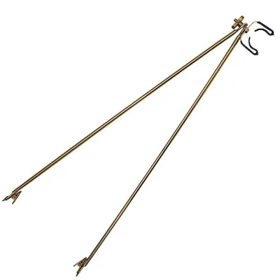 50cm Length Golden and Silver Steel Flag Spreader for Indoor Flags Pole Display