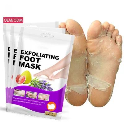 Lavender Milk and Silicone Foot Mask Exfoliating Callus Peeling for Mild Dry Skin Adults' Dead Skin Care Liquid Form Product