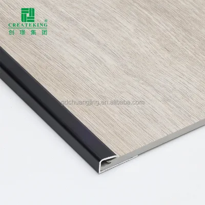 Customized Flooring Accessories Aluminum C-shaped Floor/L2.7m*W22mm*H7.5mm Metal Tile Edging Strip Russia