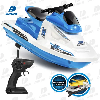 1:47 Scale Wave Speeder RC Boat Radio Controlled Ship Toy Water Motorbike Remote Control Speed Jet Ski Motor Boat for Pool