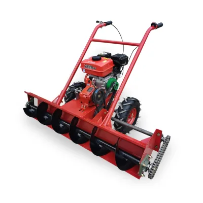 Gasoline Engine Powered Small Snow Thrower Snow Sweeper