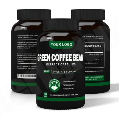 Green Coffee Bean Extract Capsule Weight Lossy Supplement Green Coffee Bean Capsules