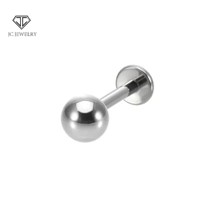 Implanted Grade F136 Titanium Alloy Material Hot-selling Basic Internal Thread Cartilage Studs Daily Studs