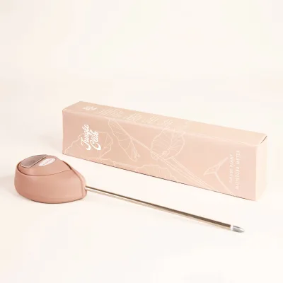 Eco-Friendly Plant Fiber Flower Pot Digital Moisture Meter 10" X 3" Prevents Overwatering for Artificial Flowers Home Garden