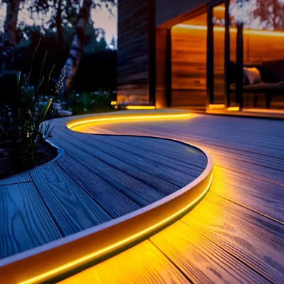 RGB LED Strip Light High Density Flexible Tape DC12V 24V PVC IP20 IP67 for Landscape Decoration