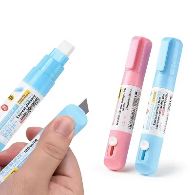 Express Single Correction Pen for Thermal Paper with Privacy Smear Elimination Model G-0277 12 Pieces Per Box