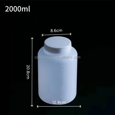 Best-selling EmptyHigh Quality Medical Wide Mouth Plastic Reagent Bottle